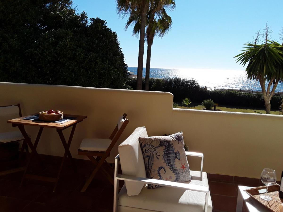 Beachfront Neptuno I, Complex,Views,Pool,Garden, Elviria Marbella Exteriör bild